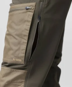 Fjällräven Men's Keb Agile Winter Trousers Deep Forest-Laurel Green
