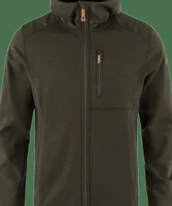 Fjällräven Men's Keb Fleece Hoodie Deep Forest