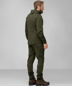Fjällräven Men's Keb Fleece Hoodie Deep Forest