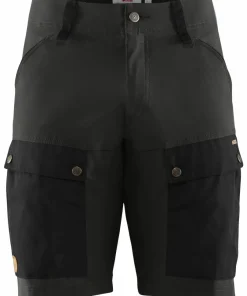 Fjällräven Men's Keb Shorts Black/Stone Grey