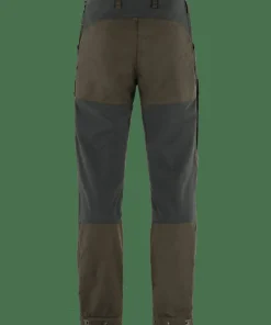 Fjällräven Men's Keb Trousers Dark Olive-Dark Grey
