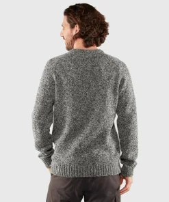 Fjällräven Men's Lada Round-neck Sweater Grey