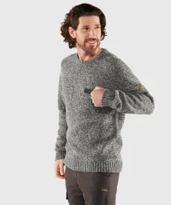 Fjällräven Men's Lada Round-neck Sweater Grey
