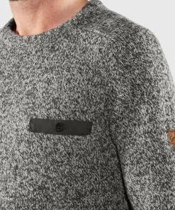 Fjällräven Men's Lada Round-neck Sweater Grey
