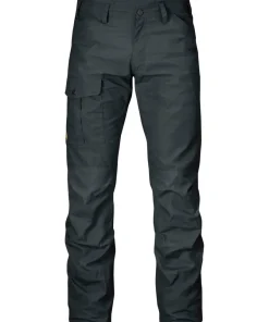 Fjällräven Men's Nils Trousers Long Dark Grey