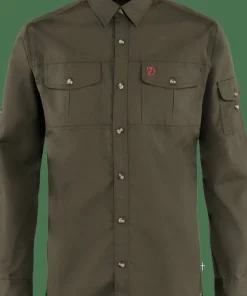 Fjällräven Men's Sarek Trekking Shirt Dark Olive