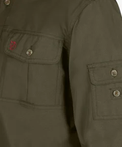Fjällräven Men's Sarek Trekking Shirt Dark Olive