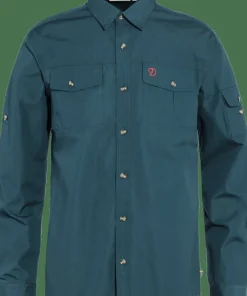 Fjällräven Men's Sarek Trekking Shirt Mountain Blue