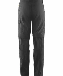 Fjällräven Men's Travellers Mt Zip-off Trs Dark Grey