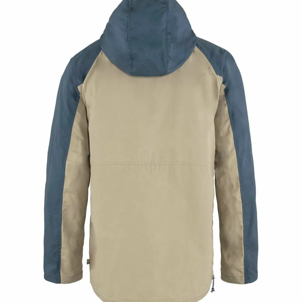 Fjällräven Men's Vardag Anorak Uncle Blue-Sand Stone