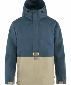 Fjällräven Men's Vardag Anorak Uncle Blue-Sand Stone