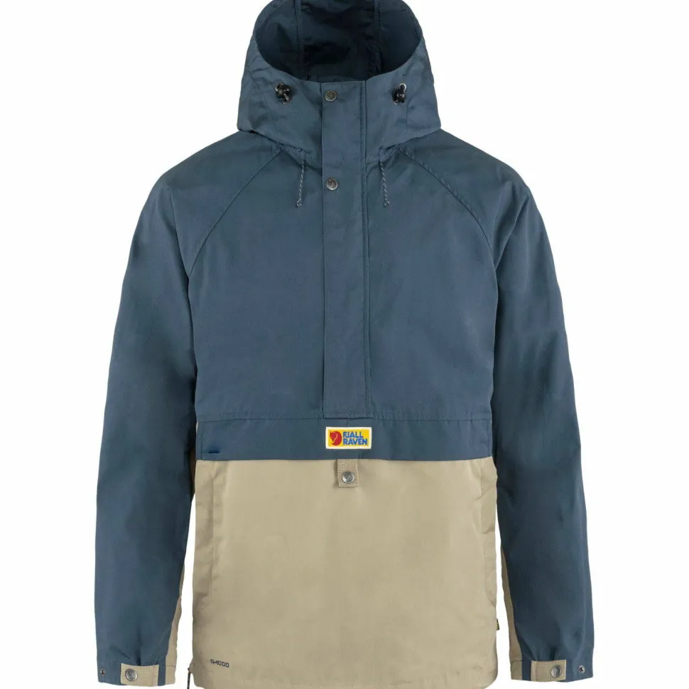 Fjällräven Men's Vardag Anorak Uncle Blue-Sand Stone