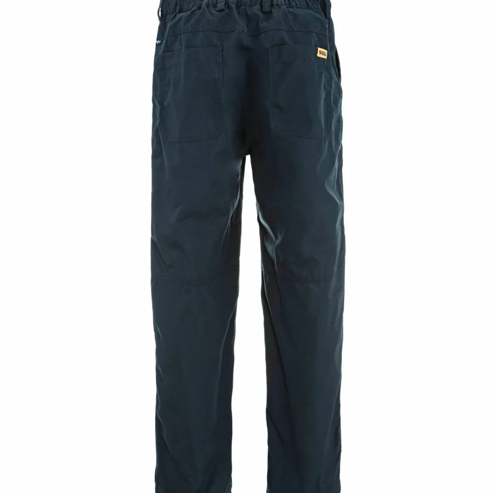 Fjällräven Men's Vardag Relaxed Trousers Dark Navy