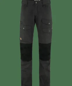 Fjällräven Men's Vidda Pro Ventilated Trousers Dark Grey-Black