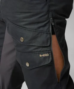Fjällräven Men's Vidda Pro Ventilated Trousers Dark Grey-Black