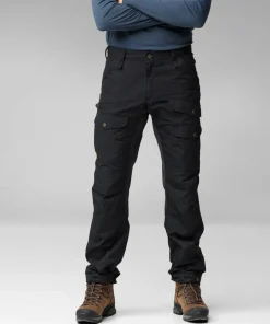 Fjällräven Men's Vidda Pro Ventilated Trousers Dark Grey-Black