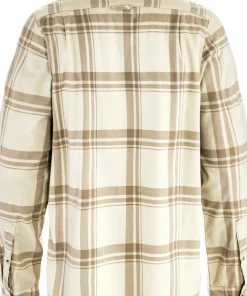 Fjällräven Men's Övik Lite Flannel Shirt Chalk White-fossil