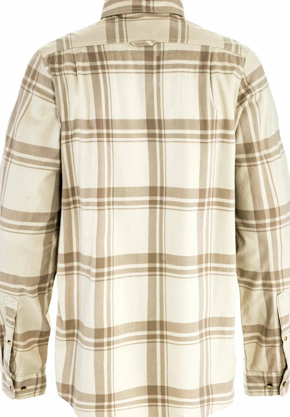 Fjällräven Men's Övik Lite Flannel Shirt Chalk White-fossil