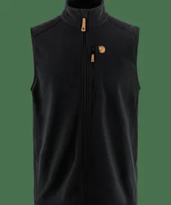 Fjällräven Men's Övik Lite Fleece Vest Black