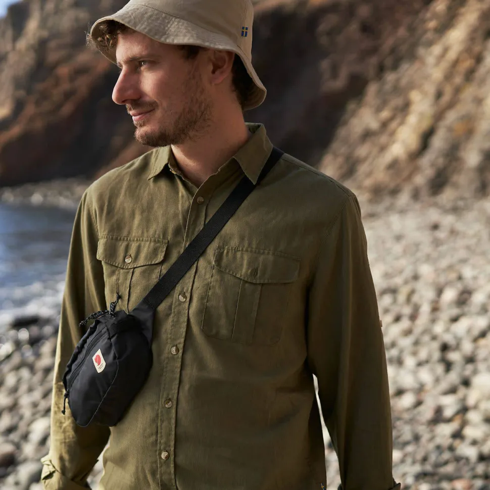 Fjällräven Men's Övik Travel Long Sleeved Shirt Dark Navy