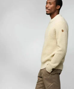 Fjällräven Men's Övik Waffle Knit Navy