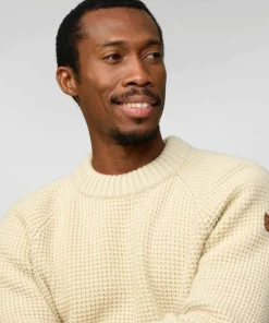 Fjällräven Men's Övik Waffle Knit Navy
