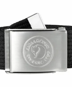 Fjällräven Unisex 1960 Logo Belt Black