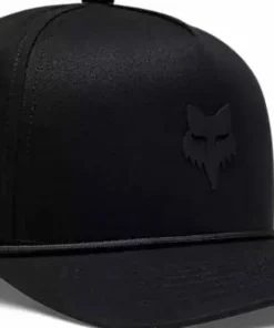 Fox Fox Head Rope Hat Black/black