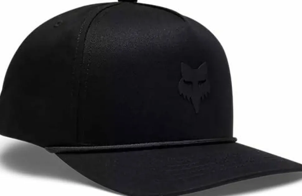 Fox Fox Head Rope Hat Black/black