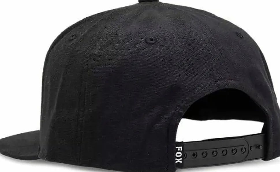 Fox Fox Head Snapback Hat Black/charcoal