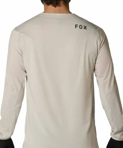 Fox Men's Flexair Long Sleeve Jersey Chalk