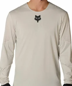 Fox Men's Flexair Long Sleeve Jersey Chalk