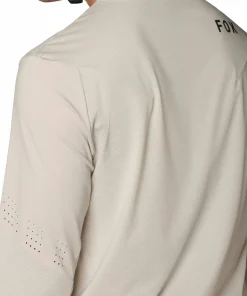 Fox Men's Flexair Long Sleeve Jersey Chalk