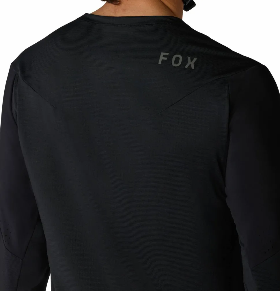Fox Men's Flexair Long Sleeve Jersey Black
