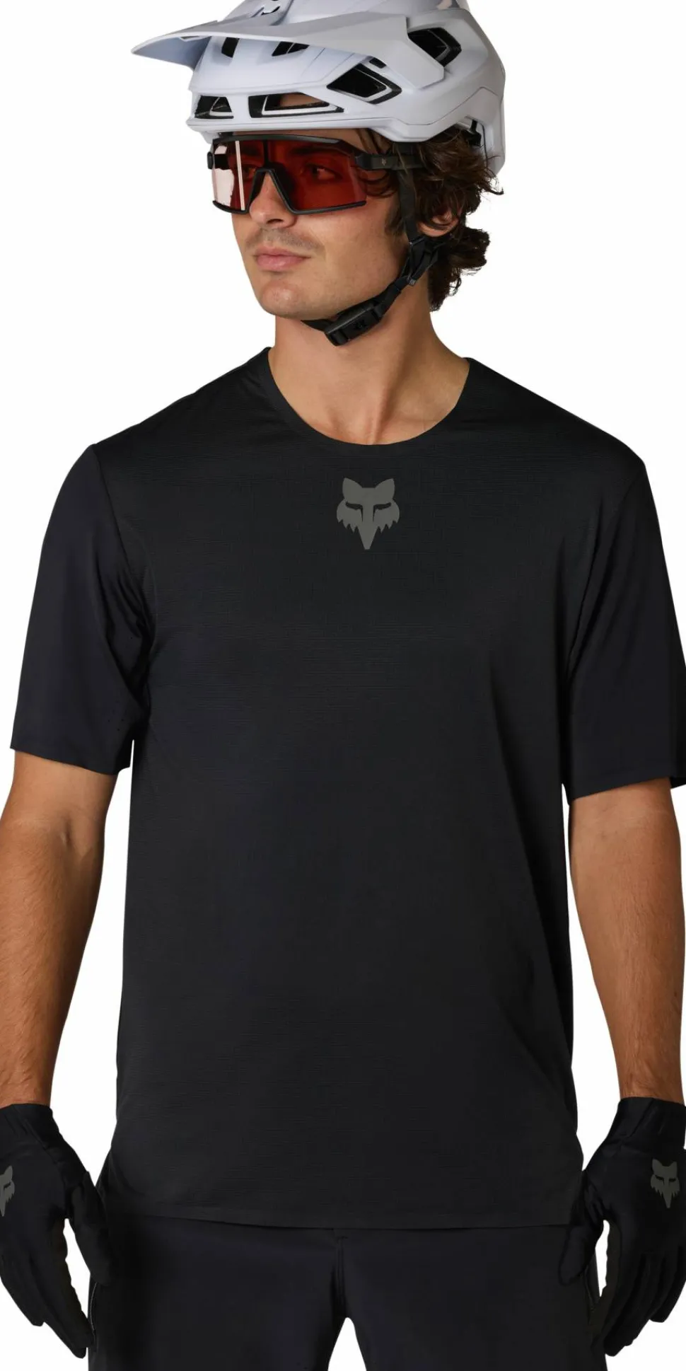 Fox Men's Flexair Short Sleeve Jersey Black