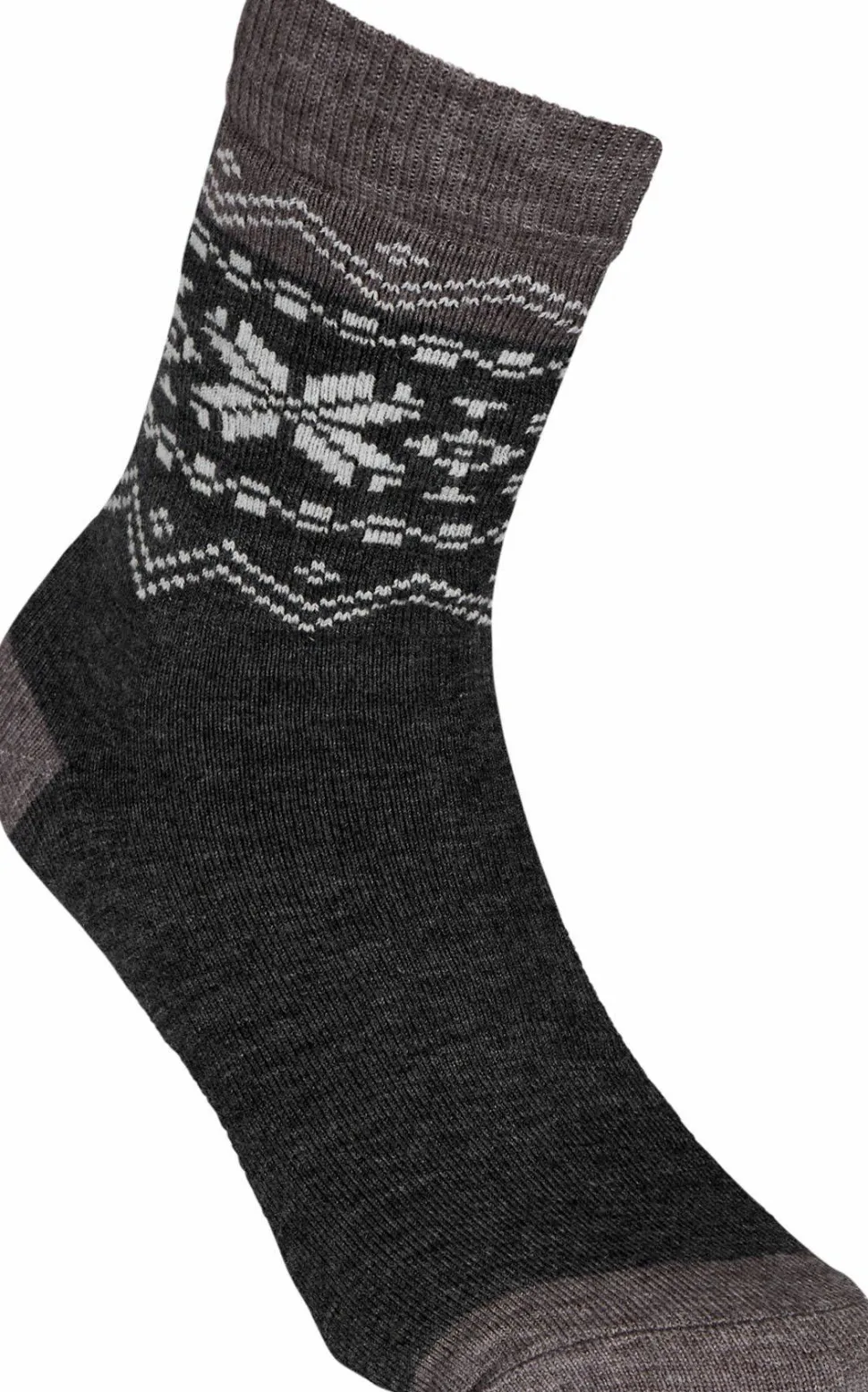 Gridarmor Heritage Merino Socks Mid Grey Melange