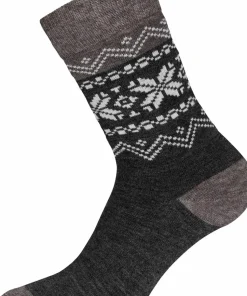 Gridarmor Heritage Merino Socks Mid Grey Melange