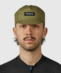 Gripgrab Classic Cotton Cycling Cap Olive Green