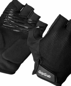 Gripgrab Explr Padded Short Finger Summer Gloves Black