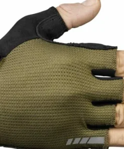 Gripgrab Explr Padded Short Finger Summer Gloves Olive Green