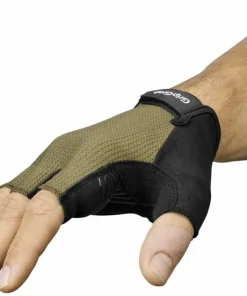 Gripgrab Explr Padded Short Finger Summer Gloves Olive Green