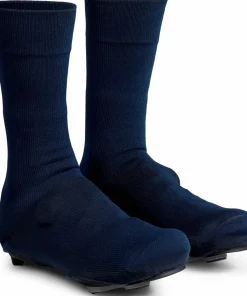 Gripgrab Flandrien Waterproof Knitted Road Shoe Covers Navy Blue