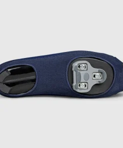 Gripgrab Flandrien Waterproof Knitted Road Shoe Covers Navy Blue