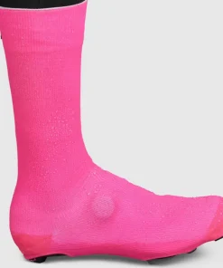Gripgrab Flandrien Waterproof Knitted Road Shoe Covers Pink