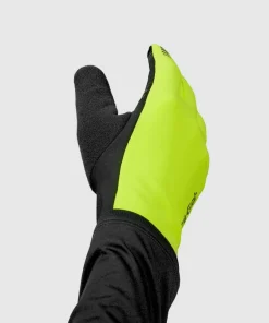 Gripgrab Insulator 2 Hi-Vis Spring-Autumn Gloves Yellow Hi-Vis