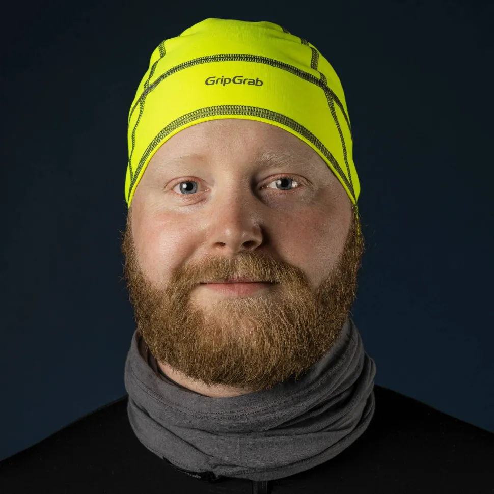 Gripgrab Lightweight Thermal Hi-vis Pink Hi-vis