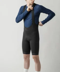 Gripgrab Men's AquaRepel Water-Resistant Bib Shorts Black