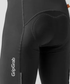Gripgrab Men's AquaRepel Water-Resistant Bib Shorts Black