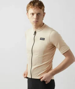 Gripgrab Men's GripGrab EXPLR Merinotech Short Sleeve Jersey Beige