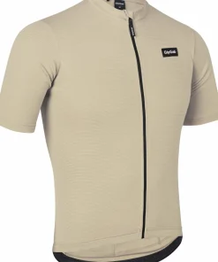 Gripgrab Men's GripGrab EXPLR Merinotech Short Sleeve Jersey Beige